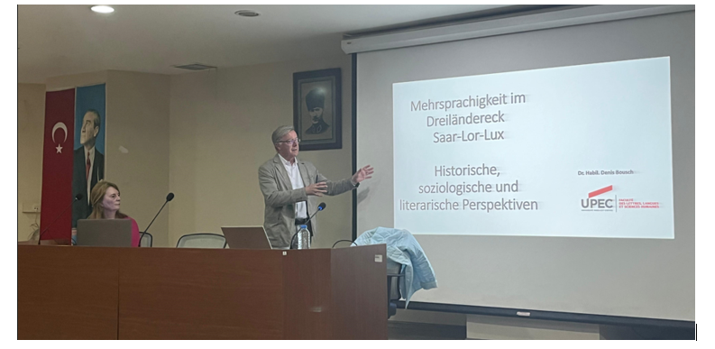 Erasmus Kapsamında Doç. Dr. Thérèse Robin'in & Doç. Dr. Denis Bousch'un Konferans Etkinliği duyurusu